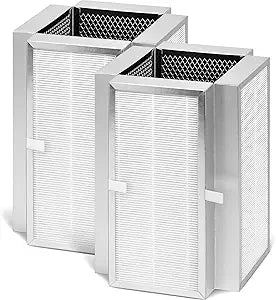 2 Pcs 50 Filter Compatible with MA Series 50 Air Pur-ifier for Home, 3-in-1 Composite Filtration with Premium H13 HEPA Filter, Fine Pre-Filter and Efficient Activated Carbon Filter