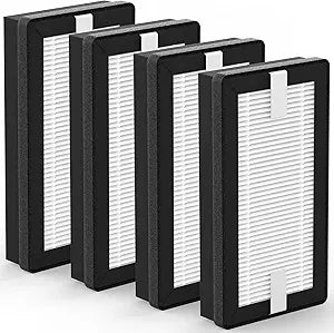 Air filter Replacement Compatible with EyeVac Air 2in1 Air Puri-fier, 2-in-1 Filtration with Activated Carbon Filter(4-pack)