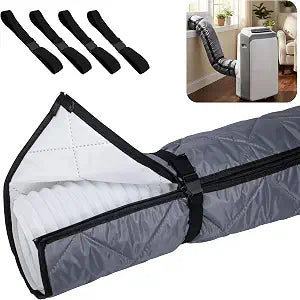 Zipper Air Conditioner Hose Cover, Quilting Hose Cover Wrap Insulation