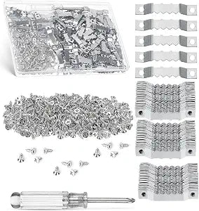 Mr. Pen- Sawtooth Picture Hangers, 511 Pack, Silver