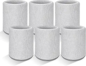 6 Pcs HC-13/03 Humidifier Filter Compatible with Provirtec HC-03 HC-13 Evaporative Humidifier, Washable Non-Woven Fabric, 360┬░ All-Around Absorption