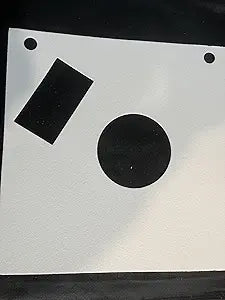 Generic Firelake Burner Door Gasket: 102153 (Set of 2), white