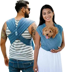 Pet K'tan Dog Sling Carrier: Hands Free Dog Carrier for Small & Medium Dogs - #1 Pet Travel Accessory & Gift - Bond with New Puppy- Safe & Durable - Hands Free - for Cats & Small Animals Anti-Anxiety