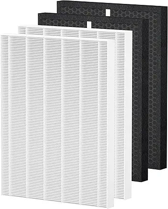 HR900 Filter Replacement T, Compatible with Winix HR900 Air Purifier, Replaces Part #1712-0093-00 / Filters T, #1712-0094-00 / Filte-r U, 2 Pack