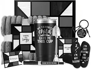InnoBeta Dad Gifts from Daughter and Son, Practical Gift Baskets for Dad who Wants Nothing, for Birthday, Christmas, or Fathers Day