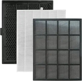 114190 HEPA Filter B for Winix WAC5300 WAC5500 9500 U300 P300 WAC9000 WAC9500 WAC5000 WAC5000b WAC6300 Air Purifiers Compatible with 114190 Size 21 Replacement Filter B