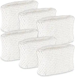 Cenipar 6 Pack WF2 Humidifier Filters Replacement for Kaz for Vicks Humidifier Filters V3100, V3500, V3700, V3900 Enviracaire ECM-500 Sunbeam SCM1118 SCM1119 SCM1120 Series WA-8D