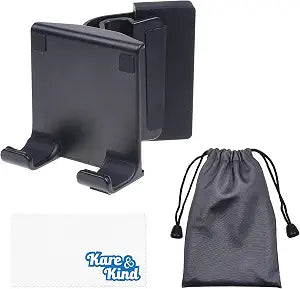 Kare Kind Smartphone Clip-On Holder - Attaches to Monitor and Laptops - Adjustable Mount for Slim or Thick Monitors (up to 25mm) - with A Universal Phone Dock/Stand