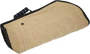 Morezi Dog Bite Sleeve Training Protection, Heavy Duty Jute Durable, Fit Pit Bull German Shepherd Mastiff, Puppy Small Dogs Training Biting Tugging Toy - Black