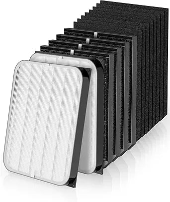 3500 Replacement Filter Compatible with Air Doctor 3500 Serie Air Purifier, fits Model 3000 3500 3500i, 2 Premium Filters + 4 VOCs Filters + 8 Pre-Filters
