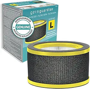 GermGuardian Filter L HEPA Pure Genuine Air Purifier Replacement Filter, Removes 99.97% of Pollutants, for AC4200 Air Purifiers, Black, FLT4200