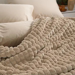 PHF Luxury Soft Fleece Blanket King Size, No Shed No Pilling, 380GSM Fluffy Cozy Throw Blankets for Bed, 108"x90",Lightweight Warm Bedding for Home Decor, Ideal Gift for Women, Taupe