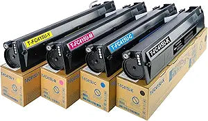 T-FC415U Toner Cartridge Replacement for Toshiba T-FC415U T-FC415U-K T-FC415U-C T-FC415U-M T-FC415U-Y Toner for E-Studio 2515AC 3015AC 3515AC 4515AC 5015AC Printer Ink (Black Cyan Magenta Yellow)