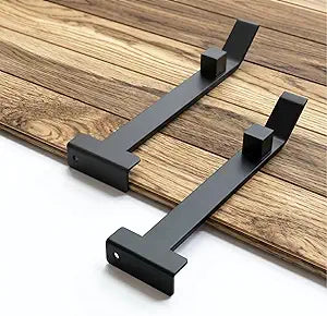 2 Pack 17" Floor Pull Bar & Pry Bar, Carbon Steel Flooring Installation Tool with Hammering Block & Felt Backing for Laminate, Vinyl Plank (LVP/LVT), Engineered Wood & Floating Floors