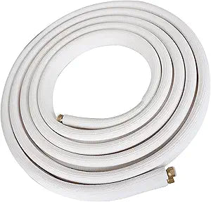 1Pcs 25FT Air Conditioning Cooling Connection Tube 3/8 Inch and 5/8 Inch Mini Split Line Set Fit for Mini Split Air Conditioner