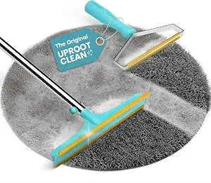 Uproot Cleaner Pro Pet Hair Remover Bundle - Including Xtra Carpet Rake for Pet Hair Removal Tool - Scrape Easy the Cat & Dog Fur from Your Carpet, Rugs, Cat Bed, Car Trunk & More