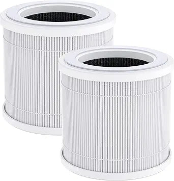 T10 Replacement Filter For FULMINARE T10 Air Purifier, 3 in 1, H14 True HEPA Filter With Efficiency Activated Carbon and Pre-Filter, 2 Pack