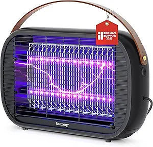 Buzbug LED Bug Zapper Indoor, 10 Years Lifespan Lamp Sustainable Less Power, Durable High-Voltage Electric Mosquito Zapper, Fly Trap Mosquito Trap, Fly Killer Fly Zapper -MA015B