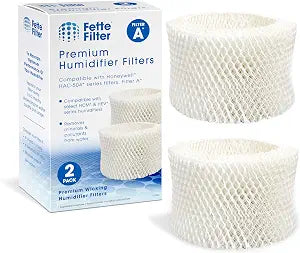 HAC-504 Premium Humidifier Wicking Filter Compatible with Honeywell HAC-504 HAC-504AW HAC504V1 Humidifier Replacement Filter A Replacement for Honeywell Filter HCM 350 & Cool Mist Humidifiers. (2QTY)