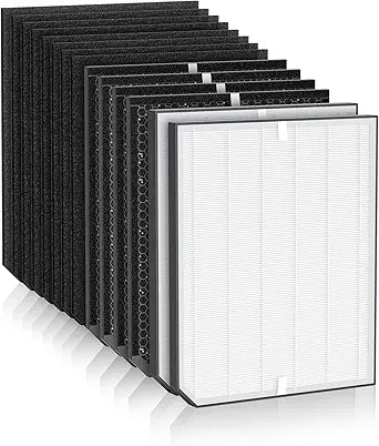 2000 Replacement Filters Compatible with Air Doctor 2000 Series Air Purifier, fits Model 2000, 2000i, 2 Premium Filter + 4 Activated Carbon Filter and 8 Pre-Filters