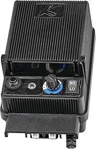 Kichler Standard Series 60W Transformer in Black, Low Voltage Power Supply for 12V Lighting Systems, 15E60BK