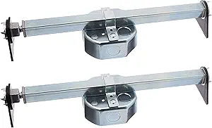 Westinghouse 0110000 Saf-T-Brace for Ceiling Fans, 3 Teeth, Twist and Lock - 2 Pack