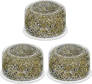 Shower Head Filter Replacement Cartridge Compatible with All Canopy Handheld & Fixed Filtered Shower Head, Shower Filter For Hard Water, 3 Pack