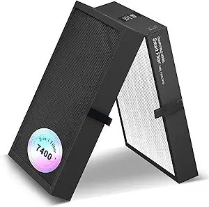 7400 Smart Filter Replacement Compatible with BLUEAIR Protect 7400.7470i.7410i 7440i Air Purifier, 3 Stages Main Filter and Activated Carbon Filters(1 Pack)