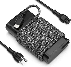 65W Laptop Charger USB C Compatible with HP Envy x360, ChromeBook, EliteBook, Spectre x360, Pavilion, ZBook, ProBook, Computer Charger Power Cord Type C