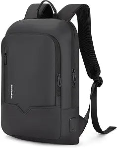 Boardingblue Business Smart Backpack Waterproof fit 15.6 Inch Laptop Backpack with USB Charging Port,Travel Durable Backpack (Black)