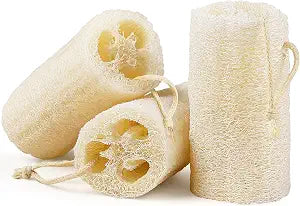 5 Inch Natural Loofah Sponge Exfoliating Body Scrubber