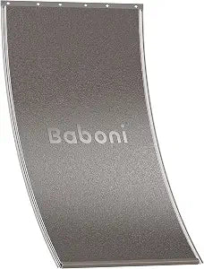 Baboni Replacement Flap for Baboni Metal Dog Doors Including Screws,Brown Magnetic Strip,X-Large (23 19/32 in x 13 19/64 in)
