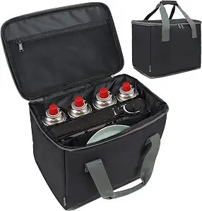 Carrying Bag Compatible with GasOne Portable Butane Gas Stove for Travel, Camping, Picnic
