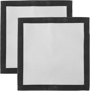 2 Pack 9.6x9.6 Hot Tent Stove Jack Flame-Retardant Fiberglass Chimney Jack