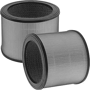 A230 A231 Replacement Filter O - 1712-0110-00 for Winix A230 A231 Air Purifier, 3-in-1 H13 True HEPA + Activated Carbon Filter, 2 Pack by APPLIANCEMATES