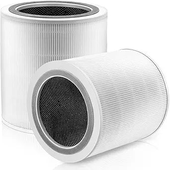Core 400S Replacement Filter for LEVOIT Core 400S Smart WiFi Air Purifie-r, Core 400S-RF 3-in-1 Activated Carbon Filter, LRF-C401S-WUS, 2 Pack