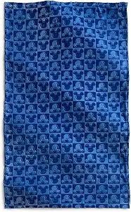Vera Bradley Women's Disney Fleece Mickey Mouse Head Throw Blanket, Super Sonic, One Size