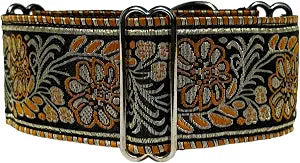 Martingale Dog Collar for Greyhound Saluki Whippet and Other Breeds with Similar Neck 2" Wide (L 14"-18")