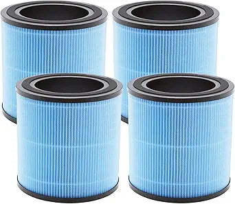 EATAKWARD 4Pcs AP0601-RF Filter, HEPA and Activated Carbon Filter, Replacement for AIRTOK Machine, Replacement Air Purifier Filter