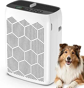 Air Purifiers for Home Large Room Up to 2200 Ft┬▓, HEPA Air Purifier for Bedroom with PM2.5 Air Quality Display, Washable Pre-Filter and Sleep Mode, Air Cleaner for Smoke, Dust & Pollen