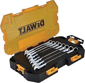 DEWALT Combination Wrench Set, Metric, 8-Piece (DWMT73810)