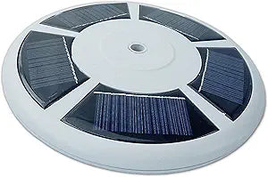 Annin Flagmakers Solar Powered Outdoor Flagpole with LED Light, 9 Inch (Model 2472)