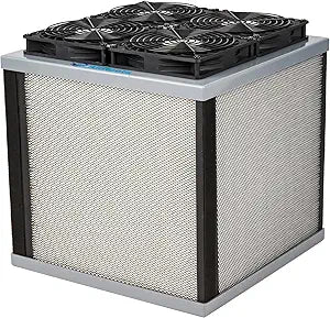 3Pro, Air purifer for house up to 3100ft2, CADR super large 413cfm, collapsible and portable, can be packed into a 20" suitcase.