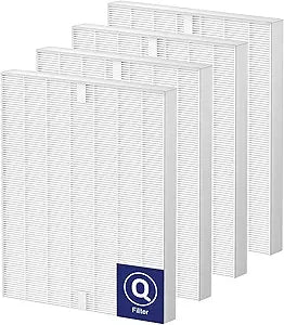 5510 5520 Replacement Filter Q Compatible with Winix 5510 5520 PlasmaWave Air Purifier, H13 True HEPA Filter, Pack of 4, Replace Part # 1712-0123-00