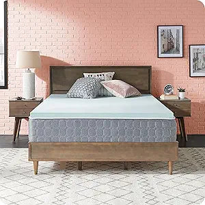 Sealy Dreamlife 2 Gel Memory Foam Twin Mattress Topper with SealyComfort Gel Foam, 1 Year Limited Warranty, Made in The USA
