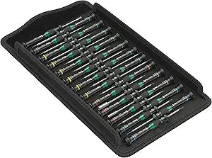 Wera - 5134000001 Kraftform Micro Precision Big Pack 1 Screwdriver Set for Electronic Applications, 25 Pieces
