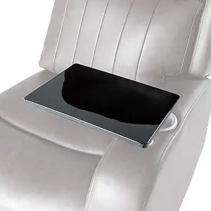 Thomas Payne Seismic 360 Swivel RV Desk Tray, Plugs into Power Port Accessory Outlet, Fits Seismic Series Theater Seating Only, 17" x 10" - ITABLE405HVCB