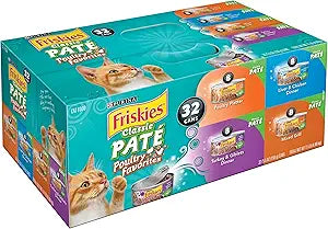 Purina Friskies. Classic Pate Poultry Favorites Cat Food Variety Pack (Variety Pack 1)