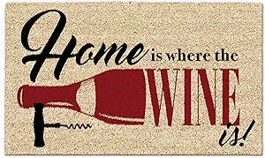 Design Imports India Doormat, House Wine