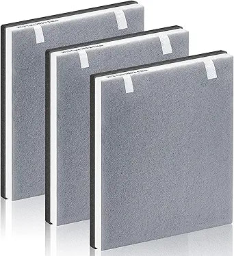 Vital 100 Replacement Filter Compatible With LEVOIT Vital 100 Air Purifier, 3-in-1 Great High-Efficiency Materials With Activated Carbon Filter, 3 Pack, By Improvedhand